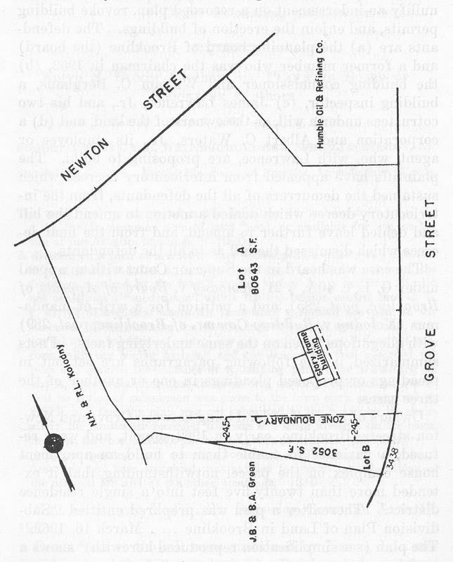 Sketch of Plan
